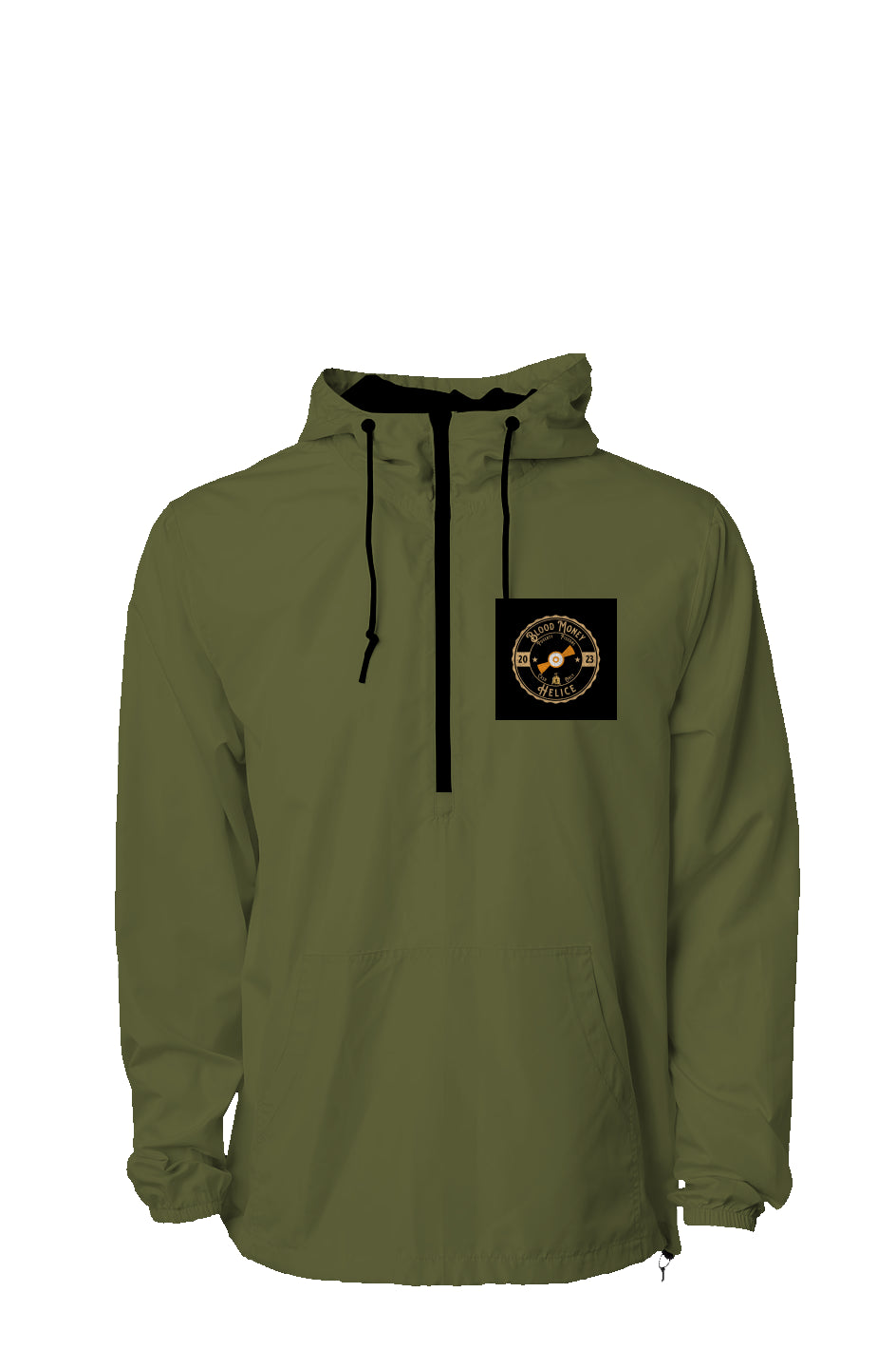 Poverty Pigeon Lightweight Pullover Windbreaker