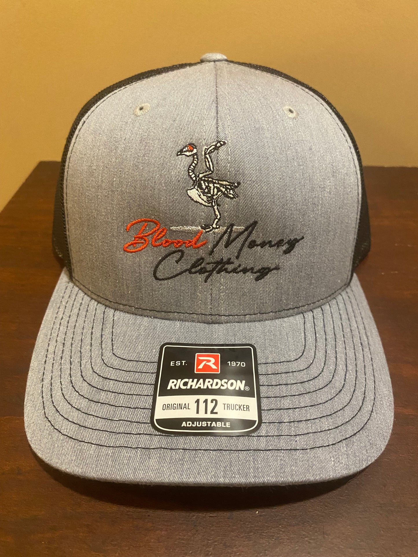 Fat Tony Black/Grey Richardson 112 Style Hat
