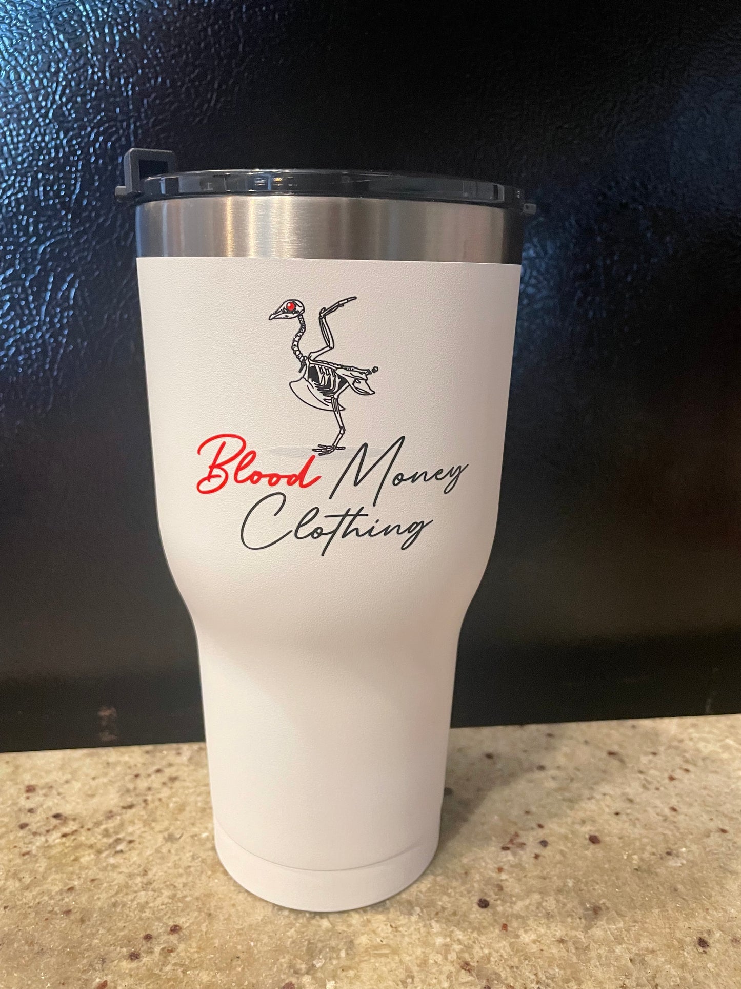 BMC Fat Tony-30oz RTIC Tumbler White