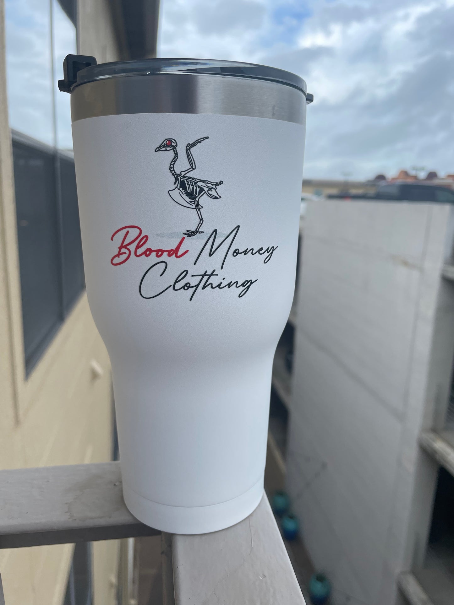 BMC Fat Tony-30oz RTIC Tumbler White