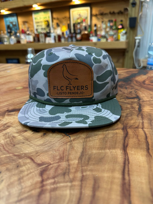 FLC Flyers - Umpqua Snapback Cap -  Marsh Duck Camo / Army Olive
